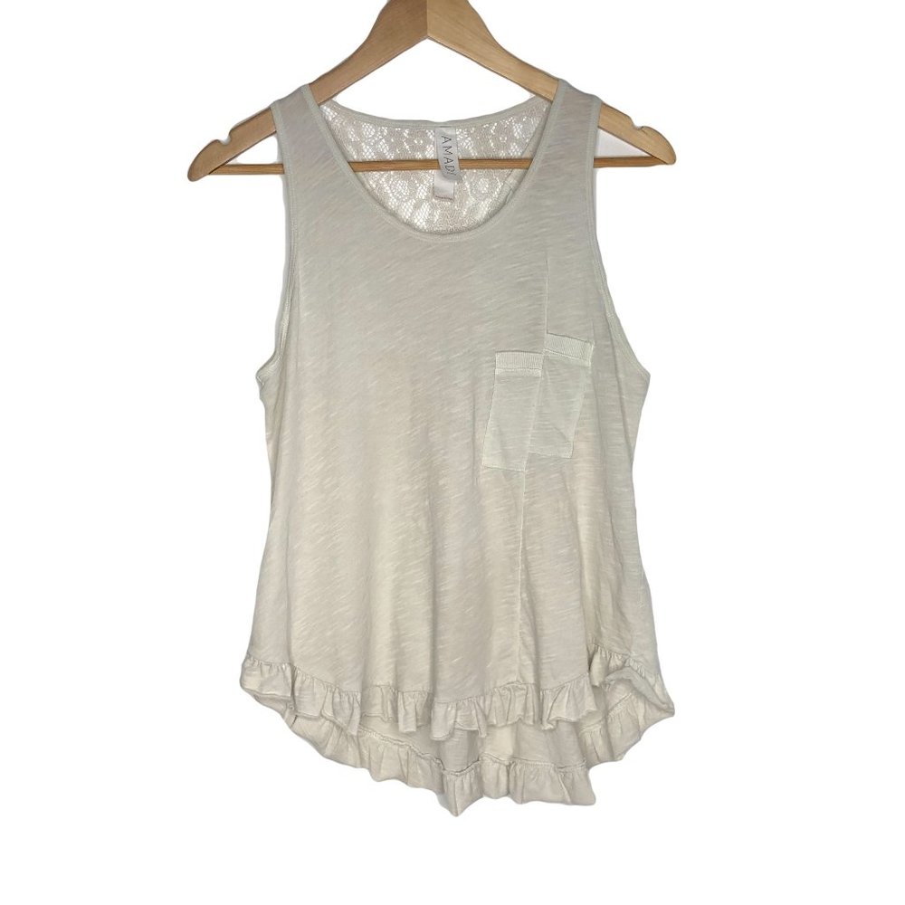 NEW Anthropologie Amadi Navy Stripe Tank